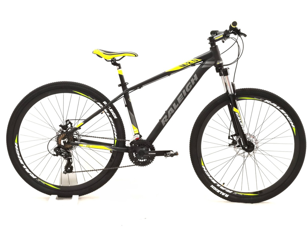 Bicicleta Raleigh 2.0 R29 - 17"- Negro con Amarillo