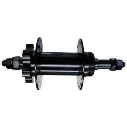 [13375T] Maza Trasera 36A - con Eje Sin Cierre - Disco 6 Tornillos - Acero Negro - Shun Feng