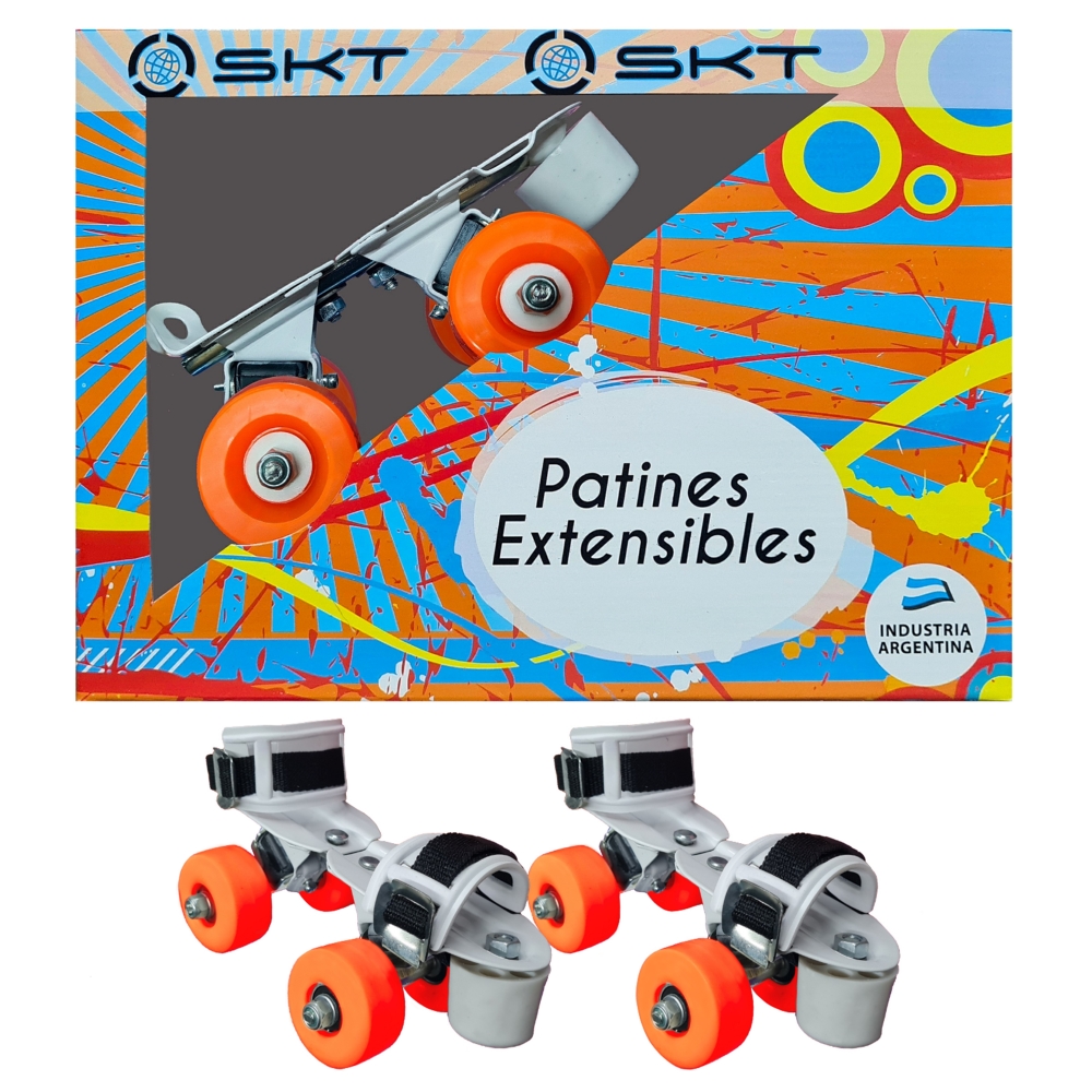 Patines Extensibles 4 Ruedas Modelo Rueda Color Muccilli - Em26