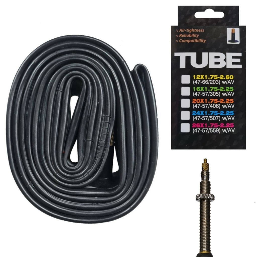 Camara 700 X 18/25 - Valvula Francesa 80 mm - en Caja Individual - Jiluer