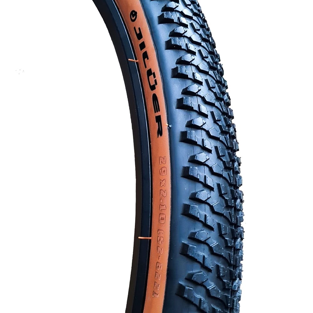 Cubierta  29 X 2.10 60 Tpi Banda Marrón - J-1634 - Jiluer