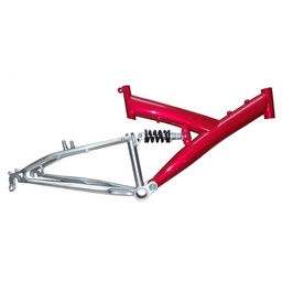 [12145] Cuadro Mtb 20&quot; Full Susp. Tipo &quot;Y&quot; 2 Colores-Caños Curvos-Vainas Traseras T/&quot;S&quot;