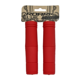 [5103Rj] Puños Mtb / Paseo de Kraton Rojo - en Blister - Roark